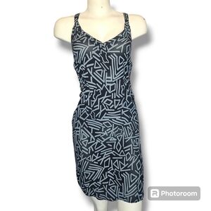 Large Fox racing halter dress